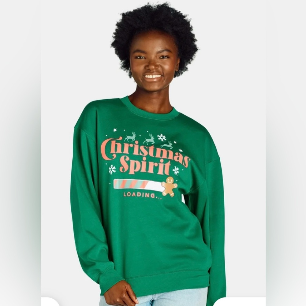 Green and Red Christmas Sweater! NWT! Size XXS